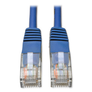 Tripp Lite CAT5e 350 MHz Molded Patch Cable, 7 ft, Blue (TRPN002007BL) View Product Image