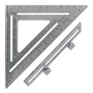 Swanson Tools The Big 12 Speed  Square  12 In L  Heavy-Gauge Aluminum Alloy (698-S0107) View Product Image