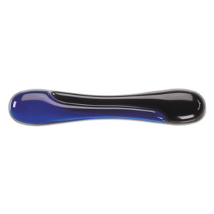 Kensington Duo Gel Wave Keyboard Wrist Rest, 22.62 x 5.12, Blue
