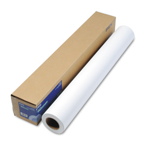 Epson Enhanced Photo Paper Roll, 10 mil, 36" x 100 ft, Enhanced Matte White (EPSS041596) View Product Image