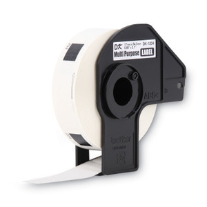 Brother Die-Cut Multipurpose Labels, 0.66" x 2.1", White, 400 Labels/Roll