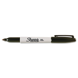 SHARPIE FINE BLACK 2/CARD (652-30162PP) View Product Image