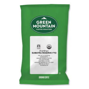Green Mountain Coffee Sumatra Reserve Fraction Packs, 2.2 oz, 50/Carton (GMT8287) View Product Image