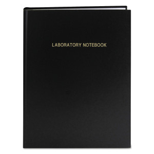 Roaring Spring Lab Research Notebook, Quadrille Rule (5 sq/in), Black Cover, (72) 11.25 x 8.75 Sheets View Product Image