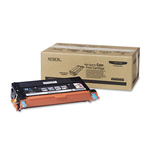 Xerox 113R00723 High-Yield Toner, 6,000 Page-Yield, Cyan (XER113R00723) View Product Image