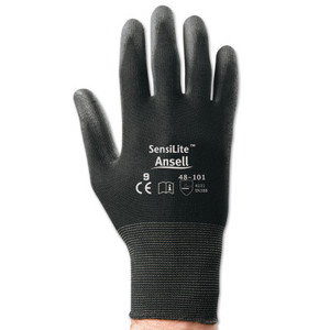Sensilite 48-101 Black Nylon Lined Sz 8 (012-48-101-8)