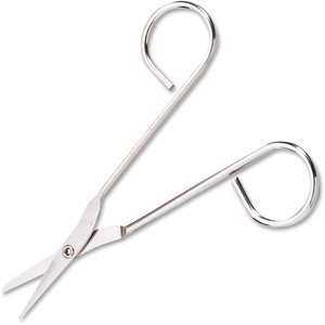 First Aid Only 4-1/2" Compact Scissors - 4.5" Overall Length - Silver