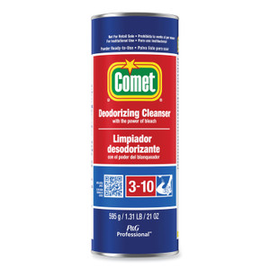 Comet Deodorizing Cleanser with Bleach, Powder, 21 oz Canister