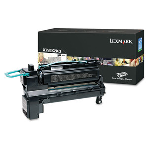 Lexmark X792X2KG Extra High-Yield Toner, 20,000 Page-Yield, Black (LEXX792X2KG) View Product Image
