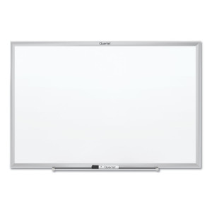 Quartet Classic Series Total Erase Dry Erase Boards, 60 x 36, White Surface, Silver Anodized Aluminum Frame (QRTS535) View Product Image