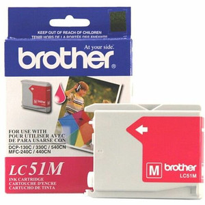 Brother Innobella LC51M Original Inkjet Ink Cartridge - Magenta - 1 Each
