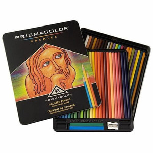 Prismacolor Premier Colored Pencils - 48/Set - Assorted Lead - Assorted Barrel