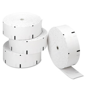 Iconex Direct Thermal Printing Paper Rolls, 0.69" Core, 3.13" x 1,960 ft, White, 4/Carton (ICX90930002) View Product Image