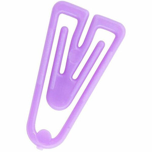 Plastiklips Paper Clips Small Size 1000 Pack ASSORTED Colors (LP-0200) - Small - for Paper, File, Report, Memo, Bill, Coupon, Office, Home, Classroom, Document, Assignment - Durable, Non-magnetic - Assorted - Plastic/