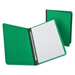 Oxford Heavyweight PressGuard and Pressboard Report Cover w/Reinforced Side Hinge, 2-Prong Fastener, 3" Cap, 8.5 x 11, Light Green
