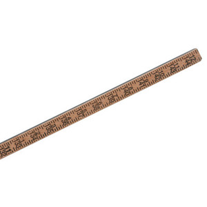 BAGBY GAGE STICK - 12FT 1-PC GAGE POLE  - 030-AG12-1 (1 EA = 1 EA)