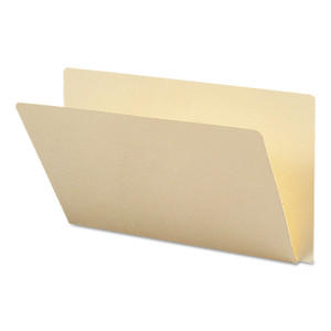 Smead Extended End Tab Manila Folders, Straight Tabs, Legal Size, 0.75" Expansion, Manila, 100/Box
