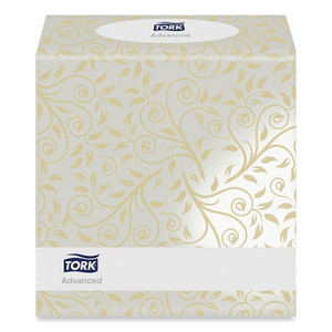 Tork Advanced Facial Tissue, 2-Ply, White, Cube Box, 94 Sheets/Box, 36 Boxes/Carton (TRKTF6830) View Product Image