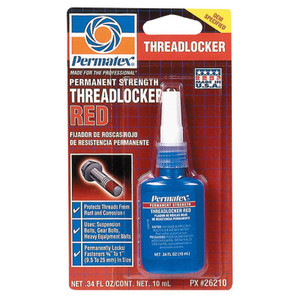 Permanent Strength Threadlocker Red 10Ml Btl (230-26210) View Product Image