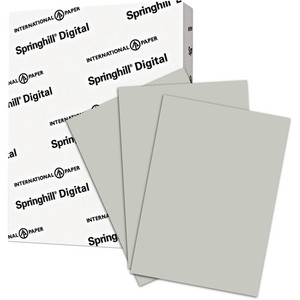 Springhill 8.5x11 Laser Printable Multipurpose Card Stock - Gray (SGH065300) View Product Image