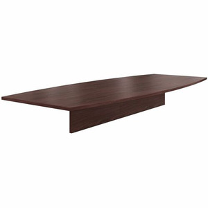 HON Preside HTLB12048P Conference Table Top - x 10 ft Width x 48" Depth - Flat Edge - Finish: Mahogany