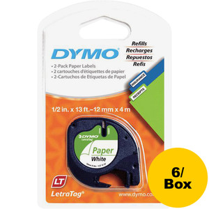 Dymo LetraTag Electronic Labelmaker Tape (DYM10697BX) View Product Image