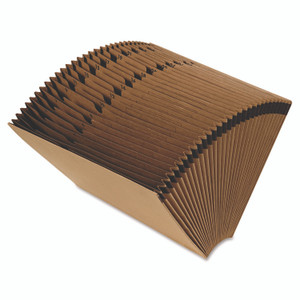 AbilityOne 7520002861723, SKILCRAFT Expanding File 1-31, 15" Expansion, 31 Sections, 2/5-Cut Tabs, Letter Size, Brown