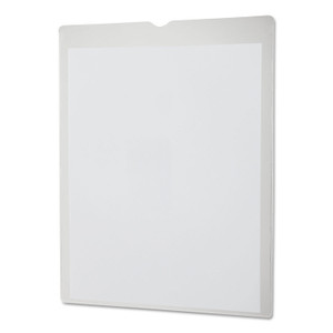 Oxford Utili-Jac Heavy-Duty Clear Plastic Envelopes, 8.5 x 11, Letter, 50/Box