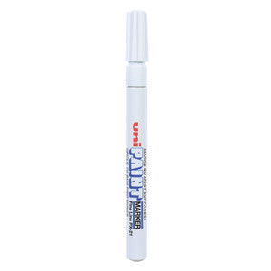 uni-Paint Permanent Marker, Fine Bullet Tip, White (UBC63713) View Product Image