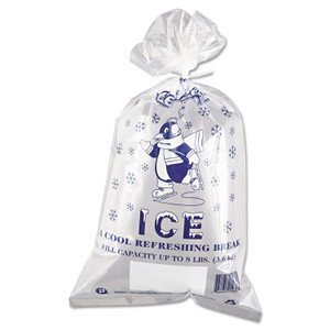Inteplast Group Ice Bags, 1.5 mil, 11" x 20", Clear, 1,000/Carton (IBSIC1120) View Product Image