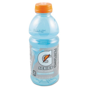 Gatorade G-Series Perform 02 Thirst Quencher, Glacier Freeze, 20 oz Bottle, 24/Carton (QKR32486) View Product Image