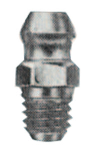 Alemite Metric Fittings, Straight, 19/32 In, Male/Male, 6 Mm (025-2106) View Product Image