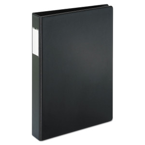 Cardinal Legal Slant D Ring Binder, 3 Rings, 1" Capacity, 14 x 8.5, Black