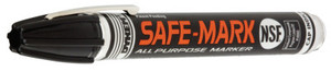 Itw Pro Brands Safe-Mark Markers, Black, Medium (253-40907)
