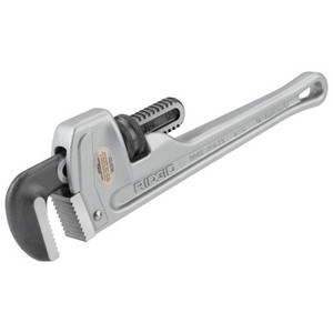 812 12" Aluminum Straight Pipe Wrench (632-47057) View Product Image