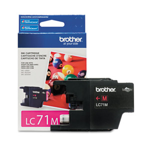 Brother LC71M Innobella Ink, 300 Page-Yield, Magenta Brother LC71M Innobella Ink, 300 Page-Yield, Magenta