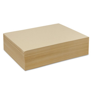 Pacon Cream Manila Drawing Paper, 60 lb Cover Weight, 9 x 12, Cream Manila, 500/Ream