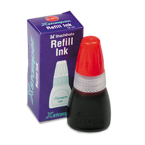 Xstamper Refill Ink for Xstamper Stamps, 10 mL Bottle, Red Xstamper Refill Ink for Xstamper Stamps, 10 mL Bottle, Red