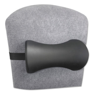 Safco Memory Foam Lumbar Support Backrest - Strap Mount - (SAF7154BL)