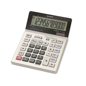 Sharp VX2128V Commercial Desktop Calculator, 12-Digit LCD (SHRVX2128V) View Product Image