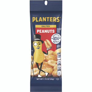 Planters Salted Peanuts, 1.75 oz, 12/Box