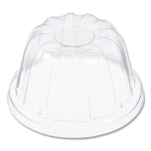 Dart D-T Sundae/Cold Cup Lids, Fits 6 oz/8 oz/12 oz Cold Cups, Plastic, Clear, 50/Pack, 20 Packs/Carton
