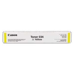 Canon 9451B001 (034) Toner, 7,300 Page-Yield, Yellow View Product Image