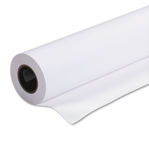 Epson Singleweight Matte Paper, 5 mil, 24" x 131.7 ft, Matte White (EPSS041853) View Product Image
