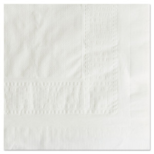 Hoffmaster Cellutex Table Covers, Tissue/Polylined, 54" x 108", White, 25/Carton