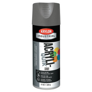 Krylon Industrial Primers, 12 Oz Aerosol Can, Gray (425-K01318A07)