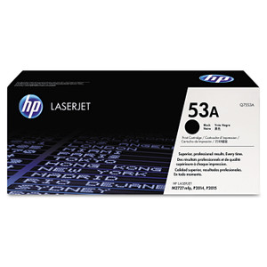 HP 53A, (Q7553A) Black Original LaserJet Toner Cartridge HP 53A, (Q7553A) Black Original LaserJet Toner Cartridge