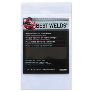BW-4-1/2X5-1/4 #12 GLASSFILTER PLATE (901-932-107-12)