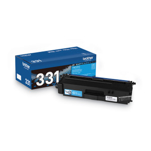 Brother TN331C Toner, 1,500 Page-Yield, Cyan (BRTTN331C) View Product Image