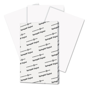 Springhill Digital Index White Card Stock, 92 Bright, 110 lb Index Weight, 11 x 17, White, 250/Pack (SGH015334) View Product Image